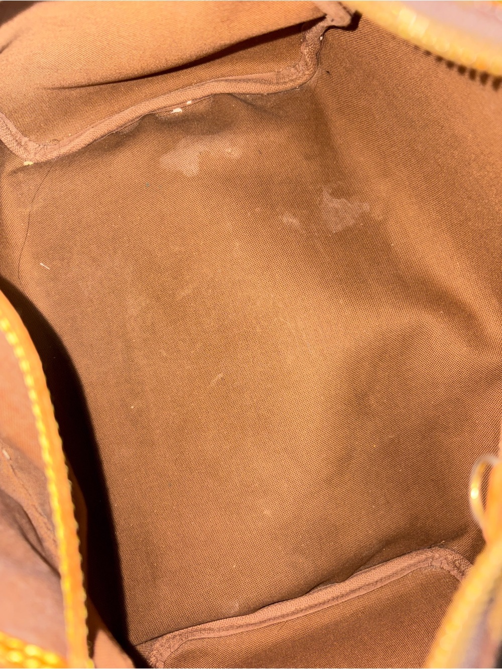 Louis Vuitton Monogram Canvas Top-Handle Satchel in Brown and Tan - Picture 5 of 8